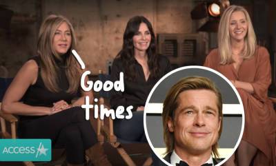 FRIENDS Cast Tells All! Jennifer Aniston Praises Brad Pitt, Boys Claim There Was A No-Dating 'Pact'! - perezhilton.com