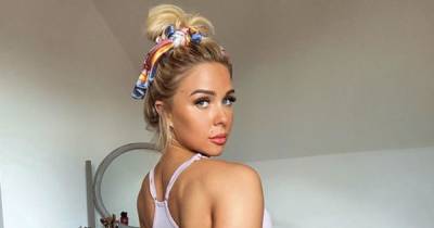 Gabby Allen's home destroyed by sewage leak as she she shares graphic content - www.ok.co.uk - Dubai