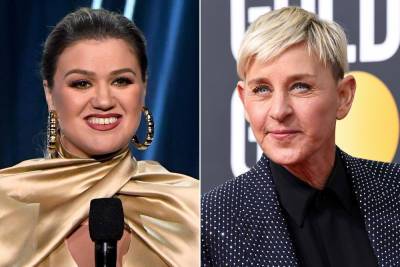 Ellen Degeneres - Kelly Clarkson - Kelly Clarkson to take over Ellen DeGeneres’ daytime slot - nypost.com