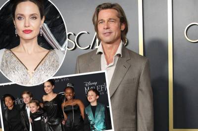 Brad Pitt Wins 50/50 Custody! But Will Angelina Jolie STILL Fight Back?? - perezhilton.com
