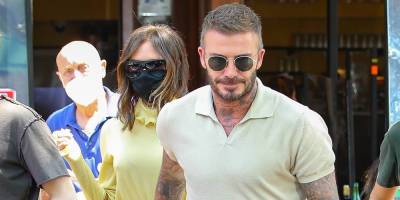 Victoria & David Beckham Coordinate Their Looks While Grabbing Lunch Before Leaving NYC - www.justjared.com - New York