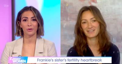 Frankie Bridge felt guilty for being mum to two sons during sister's fertility struggles - www.ok.co.uk - Bermuda