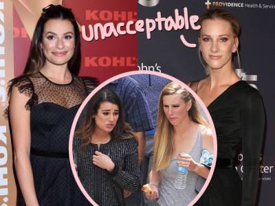 Heather Morris Recalls Being 'Victims Of Bullying' By Lea Michele On Glee Set - perezhilton.com