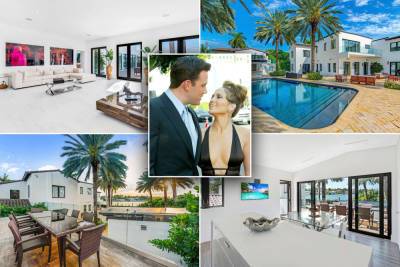 Inside the $130K/month Miami mansion where J.Lo, Ben Affleck are shacking up - nypost.com
