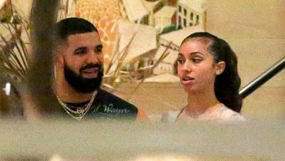 Drake Spotted Leaving Late Night Dinner Date With Gorgeous Mystery Woman — See Pic - hollywoodlife.com - Beverly Hills