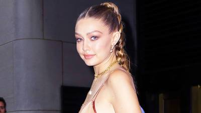 Gigi Hadid Reminisces About Her Pregnancy With Bare Baby Bump Photos From 1 Year Ago - hollywoodlife.com