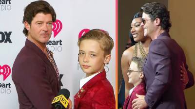 Robin Thicke's Son Julian Praises His Dad for Getting Him a Photo With Megan Thee Stallion (Exclusive) - www.etonline.com