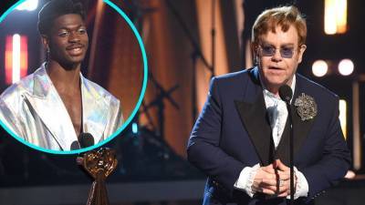 Elton John Calls Lil Nas X a 'Hero of Mine' After 2021 iHeartRadio Music Awards Honor (Exclusive) - www.etonline.com