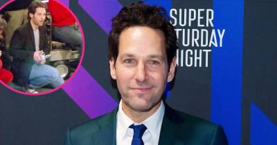 Paul Rudd Spotted During ‘Friends’ Reunion Filming the Finale With His Camcorder - www.usmagazine.com