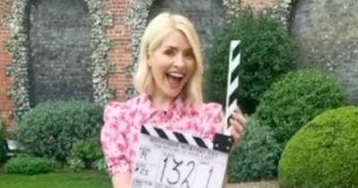 Holly Willoughby films role in Midsomer Murders as she shares picture from set - www.ok.co.uk