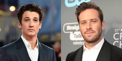 Miles Teller to Take Over Armie Hammer's Role in 'The Godfather' Making-Of Series - www.justjared.com