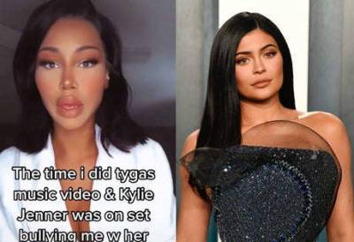 Kylie Jenner denies claims she bullied model in Tyga’s music video - www.msn.com