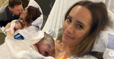 Louise Roe gives birth to her second child - a baby girl named Inès - www.msn.com