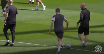 Late injury worry and three other things spotted in Man City's final training session - www.manchestereveningnews.co.uk - Manchester - Portugal