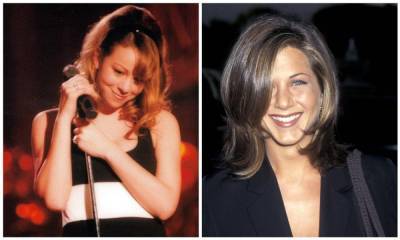 Jennifer Aniston responds to Mariah Careys ‘sad attempt’ at the Rachel hairdo - us.hola.com
