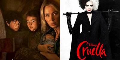 'A Quiet Place 2' & 'Cruella' Are Box Office Hits - See Friday's Grosses! - www.justjared.com