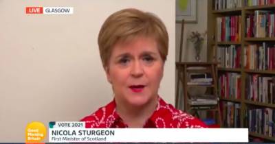 Nicola Sturgeon shuts down GMB host Kate Garraway on £40bn manifesto overspend claim - www.dailyrecord.co.uk - Scotland