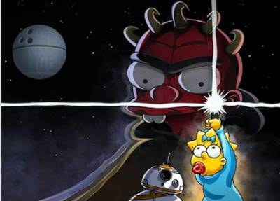 ‘The Simpsons’ Meets ‘Star Wars’ in First Look at Disney Plus Short ‘The Force Awakens From Its Nap’ - variety.com
