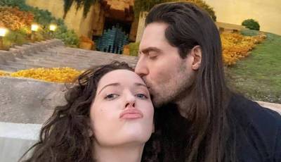 Marvel's Kat Dennings Kisses Andrew WK, Fans Wonder If He's Still Married - www.justjared.com