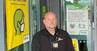 Asda security guard goes viral after reaction to crying child - www.manchestereveningnews.co.uk - Manchester