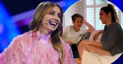 Louise Redknapp shares moment son Beau finds out she was Flamingo - www.msn.com