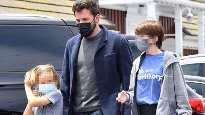 Ben Affleck Spotted Taking Kids Seraphina, 12, Samuel, 9, To Lunch 1 Week After Miami Trip With J.Lo — See Pics - hollywoodlife.com