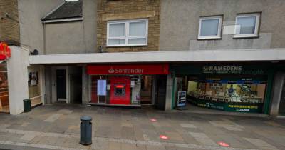 Gas cylinders found outside Scots bank as thieves attempt break-in - www.dailyrecord.co.uk - Scotland - city Santander
