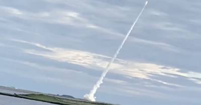 Moment rocket is fired during NATO exercises on South Uist caught on camera - www.dailyrecord.co.uk - Britain - Spain - France - USA - Italy - Germany