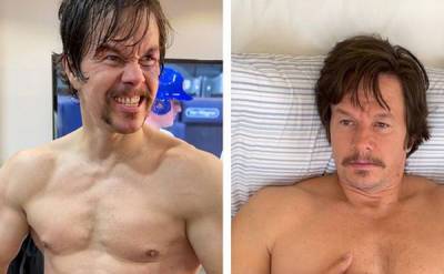 Mark Wahlberg Shows Off His Weight Gain in New Before & After Photos - www.justjared.com
