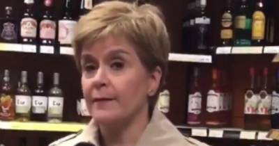 'We're having a party!' Janey Godley's brilliant voiceover as Nicola Sturgeon visits off licence - www.dailyrecord.co.uk - Scotland