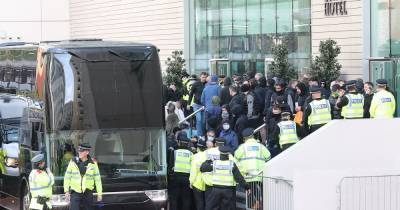 Man due to appear in court following Manchester United fans' protest at the Lowry Hotel - www.manchestereveningnews.co.uk - Manchester