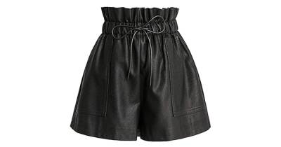 Introducing the Most Flattering Leather Shorts for Summer — Now on Amazon - www.usmagazine.com