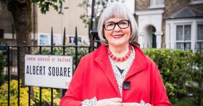 Everything you need to know about EastEnders’ Violet Highway actress Gwen Taylor including husband who helps her learn her lines - www.ok.co.uk