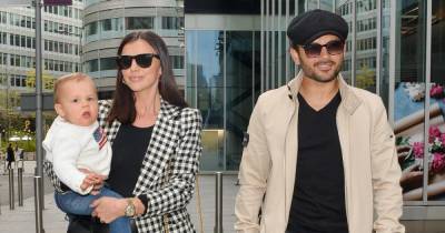 Lucy Mecklenburgh looks glam as she steps out with Ryan Thomas and son Roman to reunite with family - www.ok.co.uk