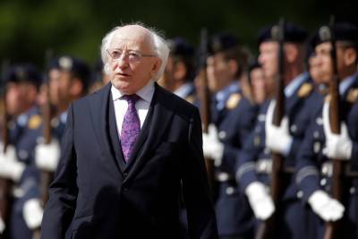 President Of Ireland Tries To Give Address But His Doggy Just Wants Love - etcanada.com - Ireland - Burma