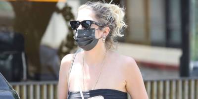 Ashley Benson Stays Cool During Her Afternoon Coffee Run - www.justjared.com - Los Angeles - county Ashley