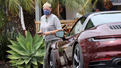 Ellen DeGeneres Cruises Around In $180K Vintage Porsche: See Pics More Stars In Expensive Cars - hollywoodlife.com