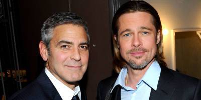 George Clooney is Brad Pitt's Biggest Fan In the World In This Funny Fundraising Video - www.justjared.com - Italy - Lake