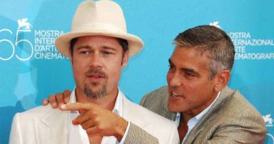 George Clooney is a Brad Pitt super-fan in hilarious Omaze fundraising skit - www.msn.com