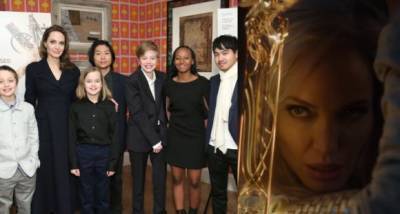 Angelina Jolie is worried about her kids' reaction to gold suit in Eternals; REVEALS she's watched the trailer - www.pinkvilla.com