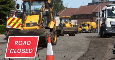 Repair works will see Monklands roads closed to motorists - www.dailyrecord.co.uk