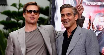 George Clooney hugs a Brad Pitt pillow in funny new clip; Asks ‘Can you believe Amal wanted to throw this?’ - www.pinkvilla.com - Italy - Lake