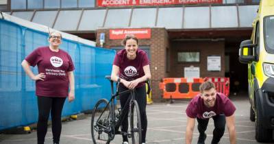 Determined NHS staff walk, run and cycle thousands of miles to raise funds for new hospital staff room - www.manchestereveningnews.co.uk - Manchester