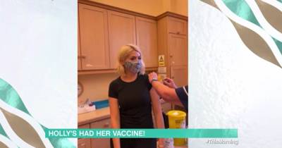 Holly Willoughby talks 'emotional' day as she has Covid vaccine - www.manchestereveningnews.co.uk