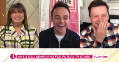 Declan Donnelly - Dec Donnelly - Lorraine Kelly - Declan Donnelly left red-faced as he's forced to leave Ant McPartlin during live Lorraine interview - manchestereveningnews.co.uk