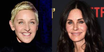 Ellen DeGeneres Is Currently Living with Courteney Cox - Here's Why - www.justjared.com