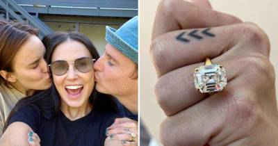 Demi Moore's daughter Tallulah designed her own $300k engagement ring - www.msn.com