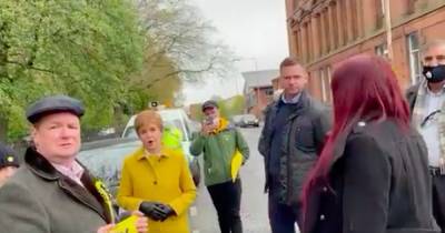 Nicola Sturgeon slams Jayda Fransen as 'fascist ' and 'racist' outside Glasgow polling station - www.dailyrecord.co.uk - Britain