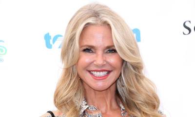 Christie Brinkley looks gorgeous in green as she shares important message - hellomagazine.com