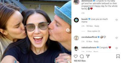 Demi Moore excited for daughter Tallulah Willis' engagement news - www.msn.com